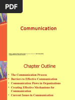 Communication: Chapter 6, Stephen P. Robbins and Nancy Langton, Organizational Behaviour, Third Canadian Edition