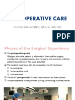 Peri-Operative Care (2 HRS)