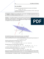 Distancia de Un Punto A Un Plano