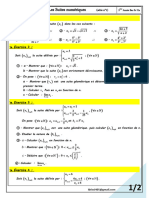 Suites Numeriques Exercices Non Corriges 5 4