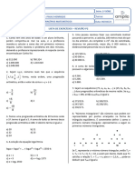 Lista Rev - 1 Série - Paulo - Princípios Matemáticos