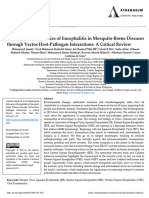 Exploring The Intricacies of Encephalitis in Mosquito Borne Diseases Through Vector Host Pathogen Interactions A Critical Review