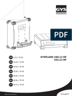 GYSFLASH-100-12 HF User Manual