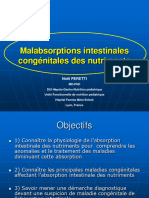 Malabsorption Intestinales Cong. Des Nutriments 19.12.2014 N. Perreti N° 1