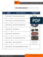 Windmill Spares List