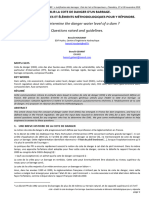 Colloque2019 A106 Etablir La Cote de Danger D Un Barrage Questions Soulevees Et Elements Methodologiques Pour y Repondre