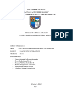 Informe de Topografía Tema Levantamiento Topografico Con Teodolito Grupo