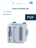 WEG PLC500MC Application Note 10010339513 en