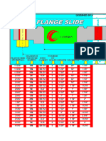 Cameron Flange Slide Rule