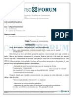 Online - Processo de Conhecimento - Aula 23 - Daniel Assumpção