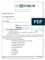 Online - Processo de Conhecimento - Aula 22 - Daniel Assumpção