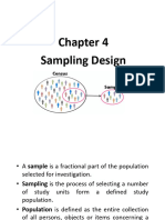 Sampling in Research Methodology