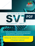 Résumé SVT Unite 2