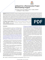 Dai Et Al 2011 Performance Dashboard For A Pharmaceutical Project Benchmarking Program