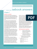 Chemistry Coursebook Answers AS - A Level