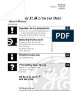 Spacemaker XL Microwave Oven: Owner's Manual