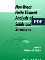 Crisfield M A Vol 2 Non-Linear Finite Element Analysis of Solids and Structures Advanced Topics