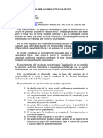 Aspectos Metodológicos para La Planificación de Un Circuito