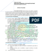 Edital #01 - 2023 - Abertura Do Concurso Pajeu