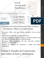 Estudio de Cortocircuito para Fallas Abiertas y Simultáneas