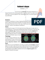 Michael Huang - Human Body Disease Report