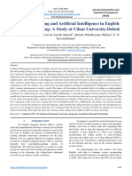 Integrating Coding and Artificial Intelligence in English Language Teaching: A Study at Cihan University-Duhok