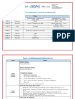 Year 6 - Term 1 - Revised Time-Table 2023-24