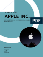 Apple Inc. Management Strategique