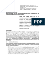 Escrito de Observacion de La Acusacion