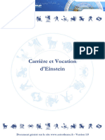 Einstein Carriere Vocation