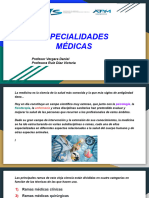 Especialidades Médicas