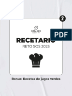 Recetario 2 Reto SOS 2023