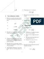 Ejercicios Calculo 1 ITAM