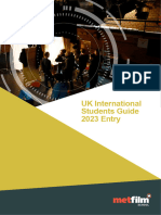 Student Information Guide UK International Students 15 May 2023 MetFilm School