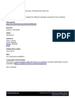 EScholarship UC Item 9s9562w4 Ternary NiMo-Bi Liquid Alloy Catalyst For Efficient Hydrogen Production From Methane