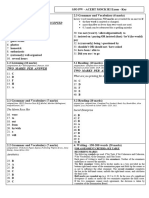 Acert MOCK Exam KEY