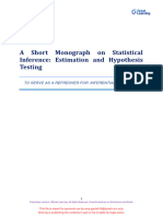 Hypothesis Testing Monograph