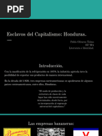 Esclavos Del Capitalismo - Honduras