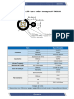 Datasheet Cabo Rede Utp 4pares Cat5e Mensageiro Ot 7403 SM