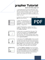 Fontographer Tutorial