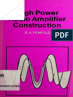 High Power Audio Amplifier Construction (Penfold, 1991)