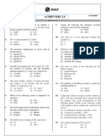 Revision Subjective Test 03 - Test Paper (Chemistry)