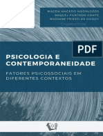 Psicologia e Contemporaneidade Fatores Psicossociais em Diferentes Contextos