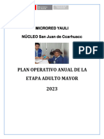 Plan de Adulto Mayor 2023