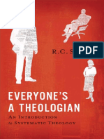 Everyones A Theologian An Introduction To Systematic Theology by Sproul Robert Charles