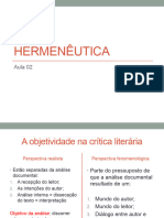 Hermenêutica Aula 02