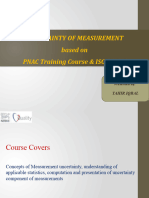 Uncertanity Measurement by Tahir