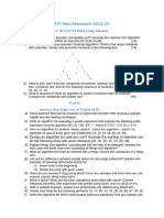 BPUT Data Structure 2021