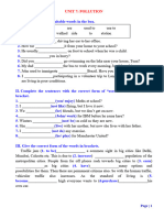 Verb Form E7 (Unit 7-12)