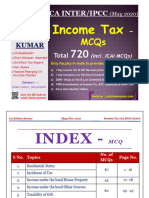 Income Tax MCQ by CA Kishan Kumar